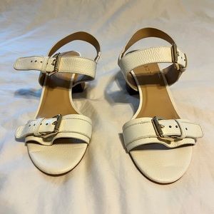 Talbot’s Ivory Mimi Double Strap 8M
